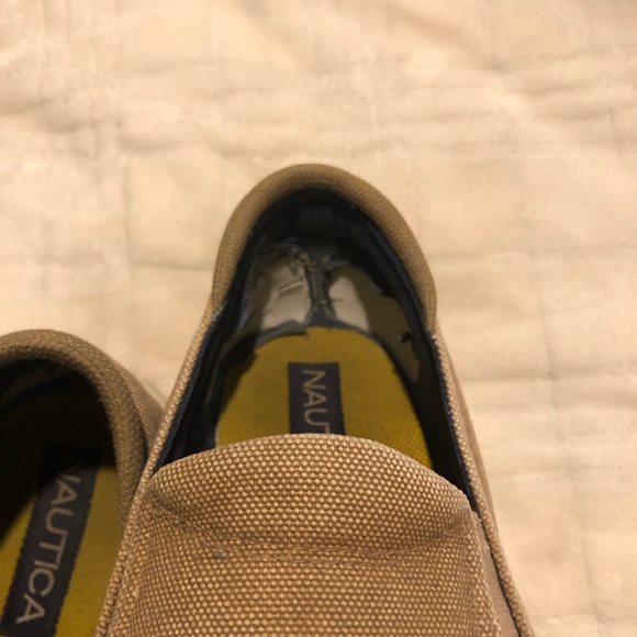 Nautica Canvas Slip-On Shoes, well loved - Picture 4 of 8